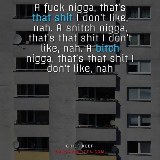 chief keef quotes from rap songs